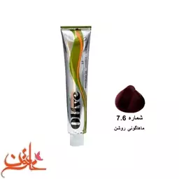 رنگ مو الیو شماره 7.6 ماهاگونی رنگ ماهاگونی روشن