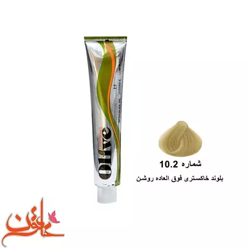 رنگ مو الیو شماره 10.2 خاکستری رنگ بلوند خاکستری فوق العاده روشن