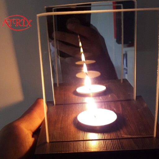 جا شمعی آتریکس مدل سه بعدی کد H مناسب شمع وارمر 