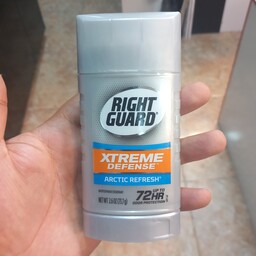 دئودورانت صابونی مردانه مدل Arctic Refresh حجم 73گرم رایت گارد ا Right Guard Xtreme Defence Arctic Refresh Deodorant 73g