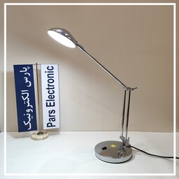 چراغ مطالعه LED رومیزی تمام استیل 70 سانتی