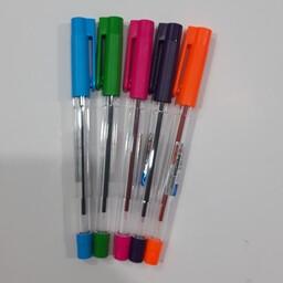 خودکار رنگی لیان( بسته 5 عددی)
