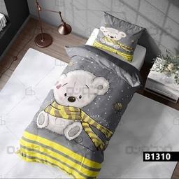 پرده اتاق خواب کودک طرح خرس سرمایی  با کیفیت و دوخت درجه یک