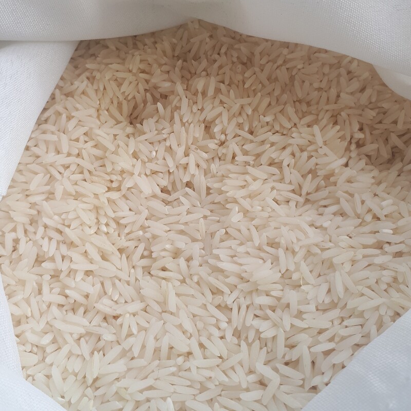برنج طارم هاشمی معطر فریدونکنار در بسته های 10 کیلوگرمی
