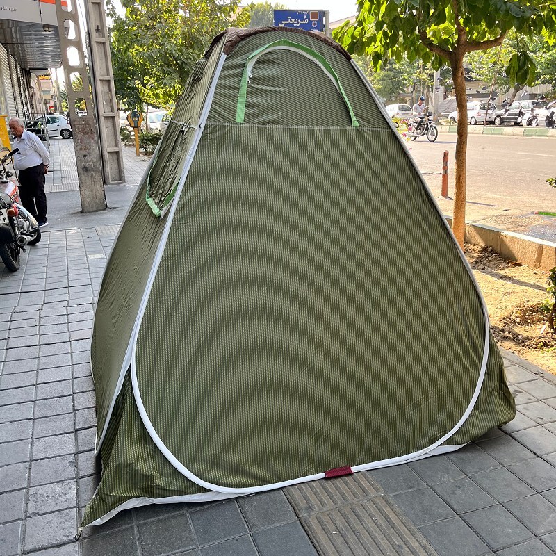 چادر مسافرتی و خیمه 8نفره فنری سایز استاندارد مناسب کمپ افرود جنگل کد17