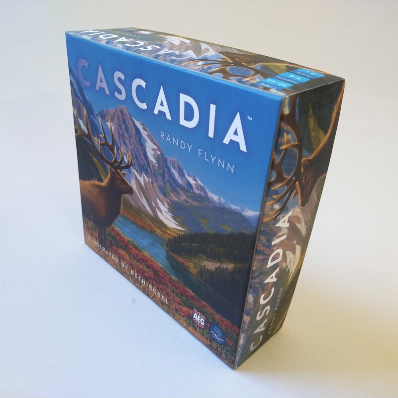 بازی فکری خانوادگی یا رومیزی Cascadia کسکدیا با کیفیت بالا و مشابه نسخه اصلی-مدل مقسم چوبی