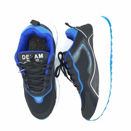 کفش اسپرت زیره پیو مردانه کف دوخت لژدار راحت و سبک رنگ مشکی مدل Deram  محصول غرفه مشهد کفش ارسال رایگان 221462