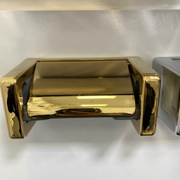 جا دستمال توالت sani مدل نیاما-جنس پلاستیک فشردهABS- لعاب طلا