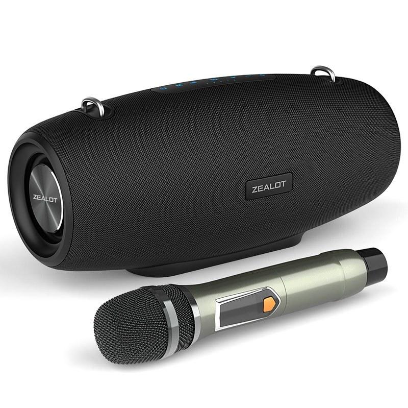 اسپیکر بلوتوثی قابل حمل زیلوت مدل S67 Karaoke- دارای12ماه  گارانتی شرکتی