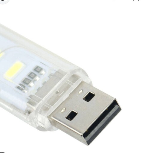 لامپ USB ال ای دی مدل HI926 دارای 24 ال ای دی رنگ ال ای دی سفید
