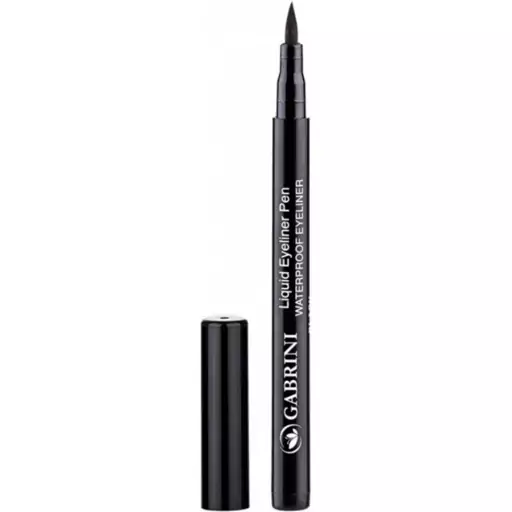 خط چشم ماژیکی گابرینی مدل Liquid Black Eyeliner Pen