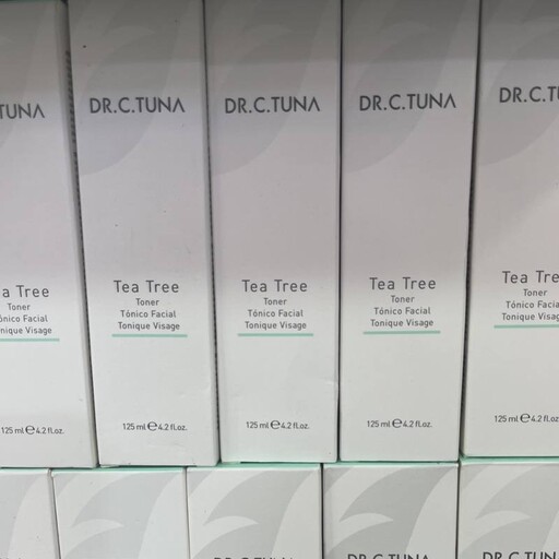 تونر پاک کننده درخت چای فارماسی دکتر سی تونا تی تری  مناسب پوست چرب dr.c.tuna tea tree حجم 125ml