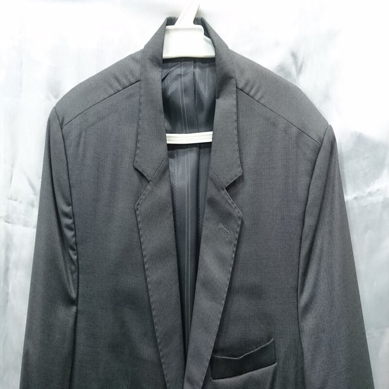  کت تک مردانه طرح برند ورساچه Versace (سایز 48 و 50) (رنگ طوسی تیره طرح دار)
