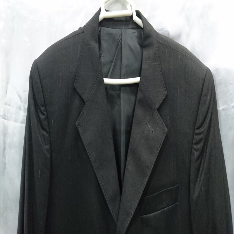  کت تک مردانه مدل (12) (سایز 46 و 50 و 52) (رنگ قهوه ای تیره راه راه سفید)