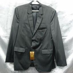  کت تک مردانه طرح برند ورساچه Versace (سایز 48 و 50) (رنگ طوسی تیره طرح دار)