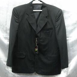  کت تک مردانه مدل (14) (سایز 50) (رنگ سیاه یا مشکی راه راه سفید)