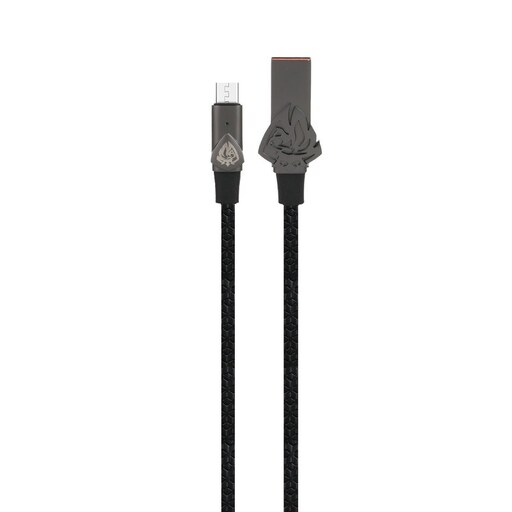 کابل تبدیل USB به MicroUSB لنیز مدل LC907V طول 1 متر - مشکی