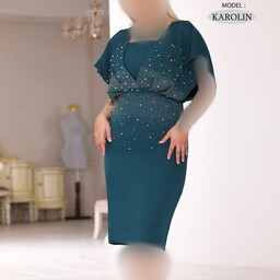 لباس مجلسی دخترانه عروسکی سایز 36 تا 50 سارافون مجلسی دخترانه