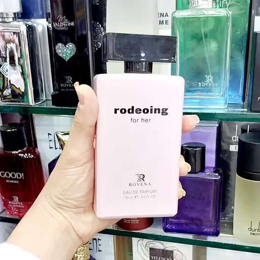 عطر ادکلن رودینگ زنانه  رودریگویز فور  هر 100 میل اورجینال اماراتی ROVENA rodeoing for her edp 