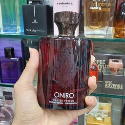 عطر ادکلن اونیرو  انیرو مردانه اصل فراگرنس اماراتی  100میل  و یک اسپری 50میل Fragrance World Oniro خنک و تلخ