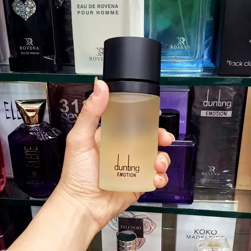 عطر ادکلن دانتینگ ایموشن دانهیل ادیشن مردانه اورجینال فرگرنس 100 میل ROVENA Dunting emotion  
