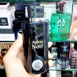 عطر  ادکلن ادیکتو نویر  مردانه اورجینال اماراتی فرگرنس  100 میل Fragrance World Adicto Noir مشابه عطر دیور ادیکت 