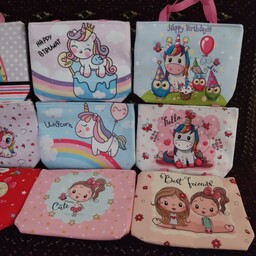 کیف بچگانه سایز کوچک در طرحها و رنگهای متنوع وزیبا در سایز های مختلف