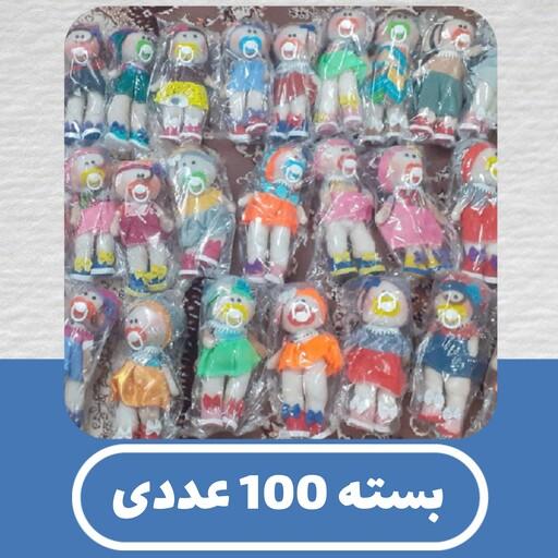 بسته 100 عددی عروسک روسی  - عروسک دخترانه  - عروسک اسباب بازی عمده - افرا پخش 