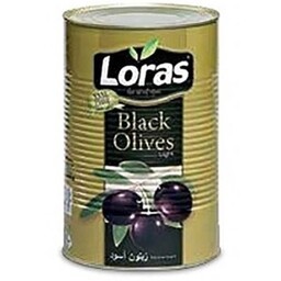زیتون سیاه لوراس ترکیه( 2500 گرمی خالص)