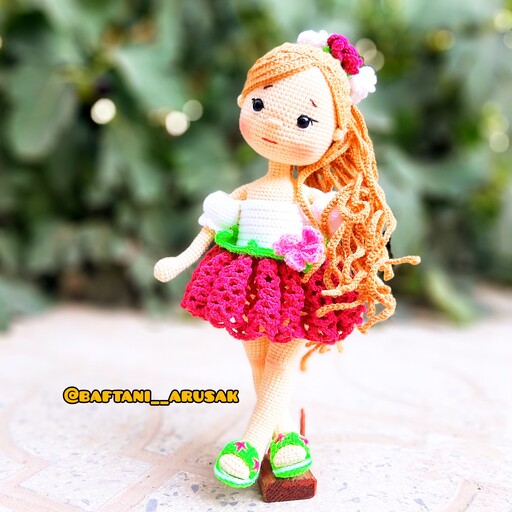 عروسک آریا عروسک دختر آریایی عروسک دخترانه 