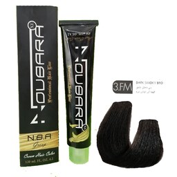 رنگ مو نوباراکس سری N B A مدل قهوه ای دودی تیره شماره FM.3