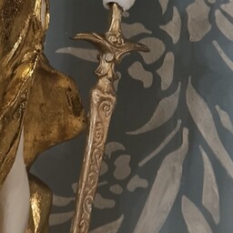 شمشیر مجسمه عدالت 70س رنگ طلایی