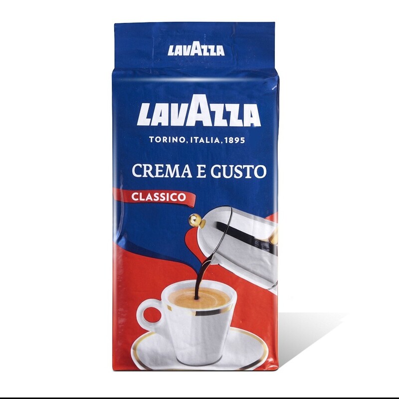 پودر قهوه لاوازا، مدل کرما گوستو، 250 گرم، محصول ایتالیا