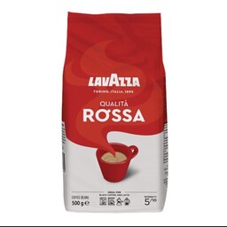 دانه قهوه لاوازا مدل روسا، 1 کیلویی، محصول ایتالیا