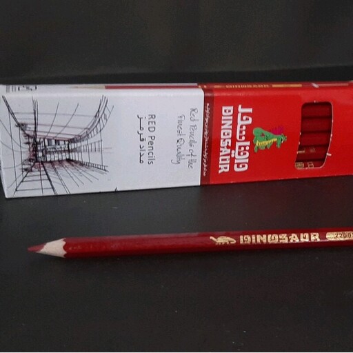 مداد قرمز دایناسور