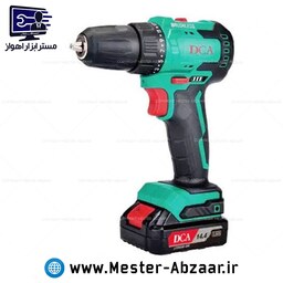 دریل شارژی 14.4 ولت براشلس دو باتری با کیف BRUSHLESS دی سی ای DCA مدل ADJZ24-10EM