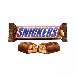 شکلات اسنیکرز snickers اصل با وزن 50 گرمی 5 عددی