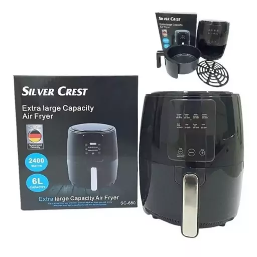 سرخ کن رژیمی سیلور کرست 6لیتری Silver Crest 6 Liters Airfryer in Qeshmishop