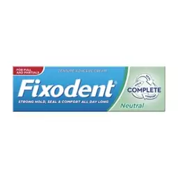 خمیر چسب دندان مصنوعی بدون طعم فیکسودنت FIXODENT NEUTRAL DENTURE