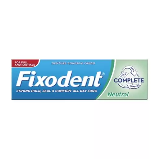 خمیر چسب دندان مصنوعی بدون طعم فیکسودنت FIXODENT NEUTRAL DENTURE