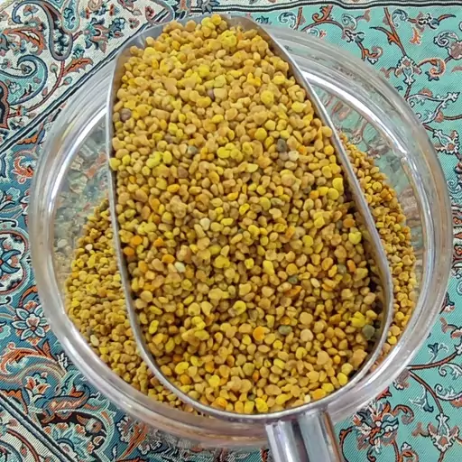 گرده گل طبیعی اصل رنگارنگ کیفیت عالی(100گرم)