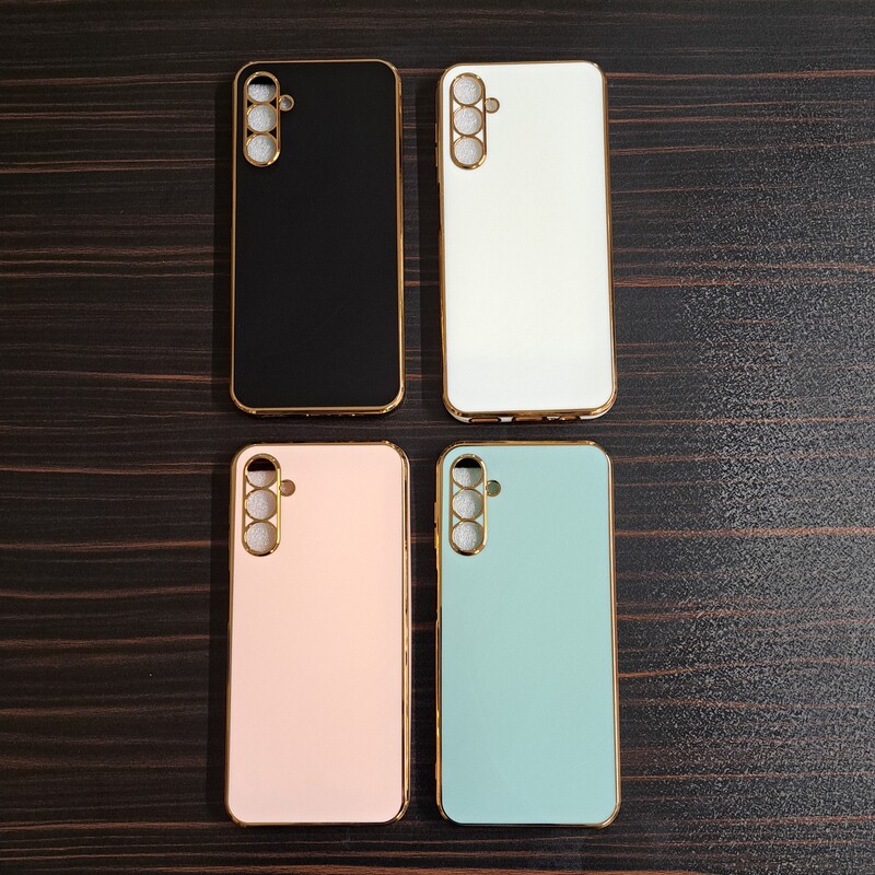 قاب گوشی A14 سامسونگ مدل مای کیس دیزاین  دور گرد  رنگبندی مختلف 