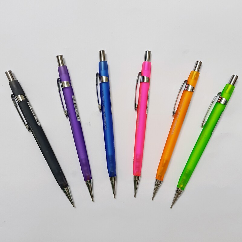 اتود کرونا ( 0.5 و 0.7 و 0.9 ) مداد نوکی کرونا کیفیت عالی دارای رنگبندی