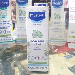 کرم مرطوب کننده آووکادو صورت هیدرا بیبی موستلا 40 میلی لیتر 97 درصد ارگانیک Mustela ماستلا

