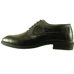 کفش مردانه مجلسی چرم برند آرمان چرم کد  371 رنگ مشکی