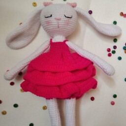 عروسک خرگوش با لباس پرنسسی 