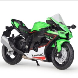 ماکت موتور سیکلت کاوازاکی نینجا 4 سیلندر زد ایکس 10 ار  kawasaki Ninja ZX10R برند ویلی WELLY