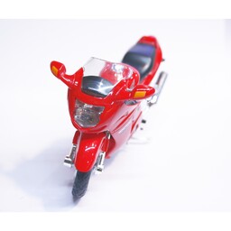 ماکت موتور سیکلت هوندا سی بی ار 1100 ایکس ایکس قرمز برند ویلی Honda motorcycle Japan cbr1100 xx برند ویلی (welly)