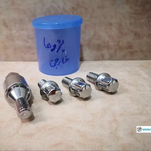 قفل رینگ ضدسرقت پژو پارس مناسب برای رینگ های فولادی و اسپرت با پیچ ساده