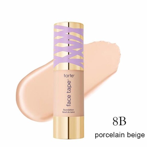 کرم پودر طبیعی فیس تیپ تارت
face tape Natural foundation makeup tarte 8B

